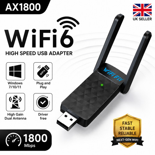 1800mbps usb wifi - usb, dual