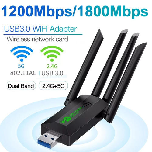 1800mbps usb wifi adapter - wifi, dual