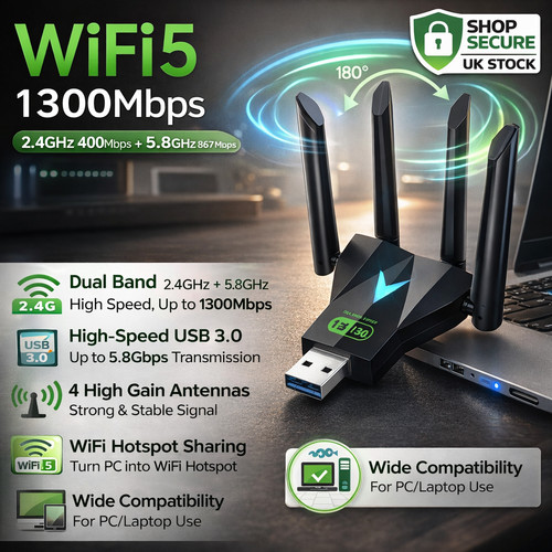 1300mbps usb wifi - 1300mbps,