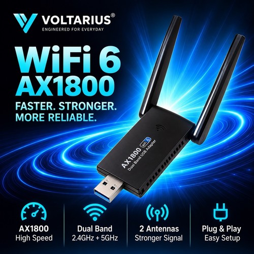 Usb wifi adapter ax1800 dual - 6,